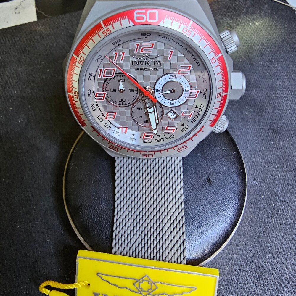 Invicta Racing Men Titanium model 47904 MSRP $1195